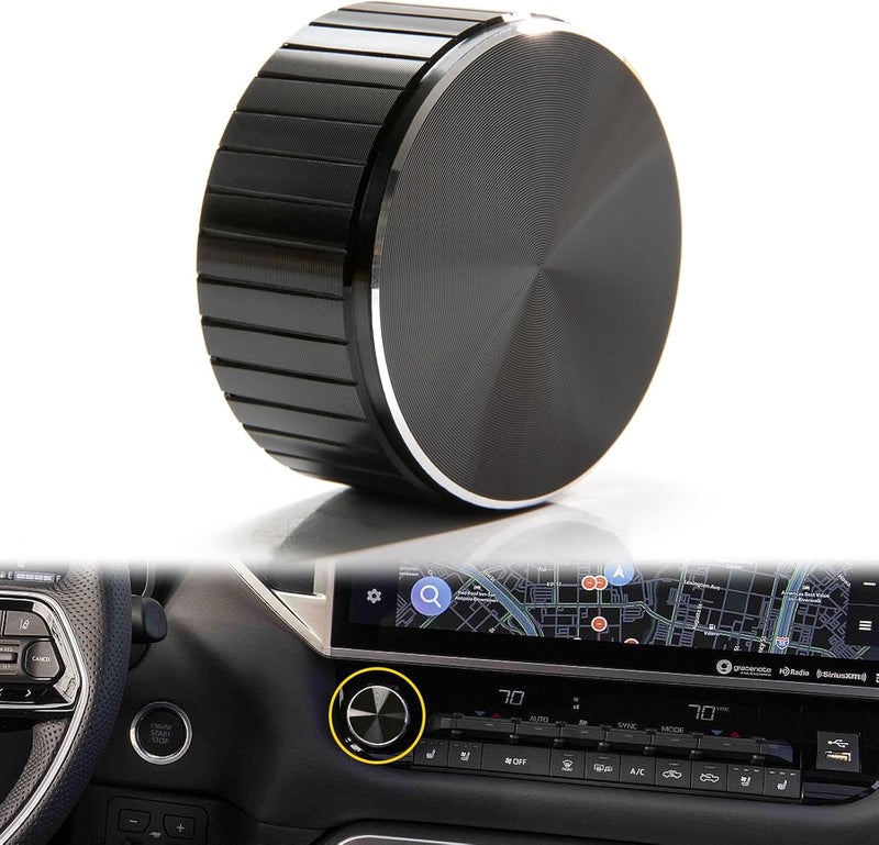 Tofcbye Power Knob Display Volume Radio Control Replacement Fit for Toyota Tundra 2022-2025, Fit for Sequoia 14 Inch Display - Image 1